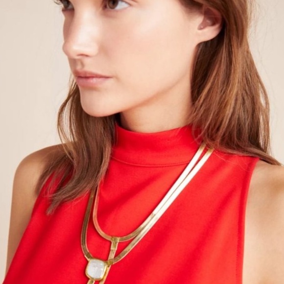 NWT Anthropologie Alissa Swing Bright Red Dress - Picture 4 of 10